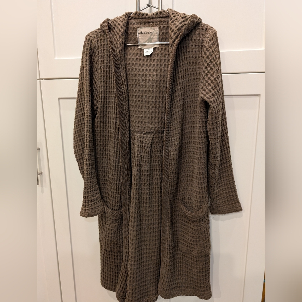 Mododoc Waffle Knit Cardigan
